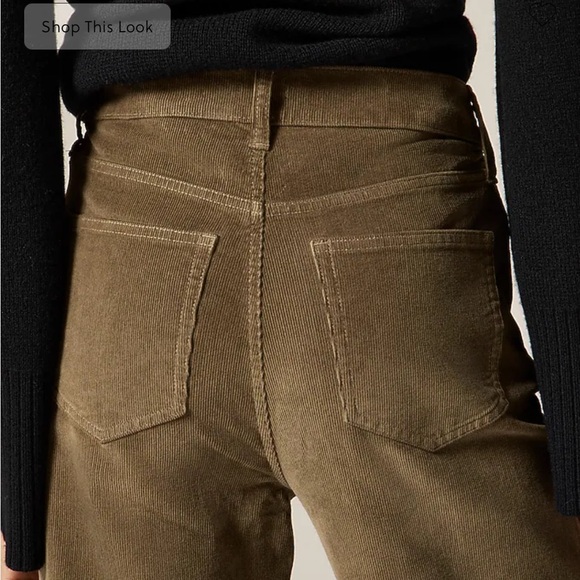 J. Crew Slim Wide Pant in Corduroy - Picture 4 of 11